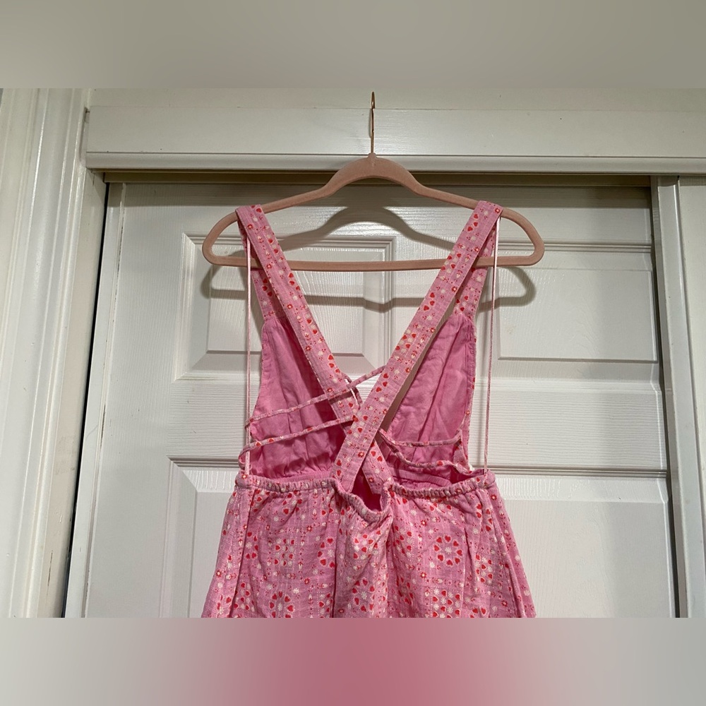 Urban Outfitters Hansel Printed Strappy-Back Mini Dress Size Medium‎ - Picture 11 of 13